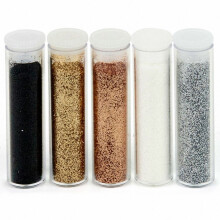 EK Success 5pc Craft Glitter Set | Metallic Glitter Tubes | D55-34018