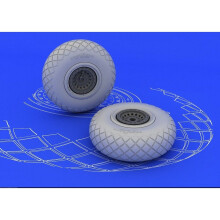 Edb648078 - Eduard Brassin 1:48 - B-17 Wheels (revell)