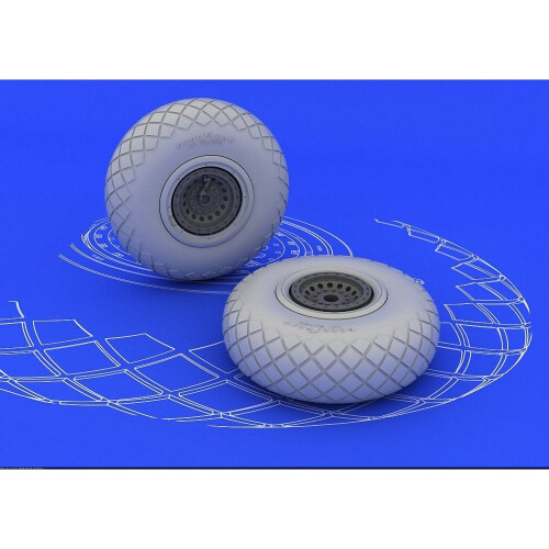 Edb648078 - Eduard Brassin 1:48 - B-17 Wheels (revell)