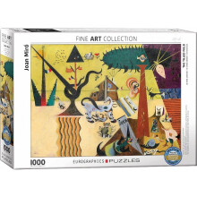 EuroGraphics El Campo Inclinado de Joan Miro (1000 Piezas) Puzzle (6000-0858)