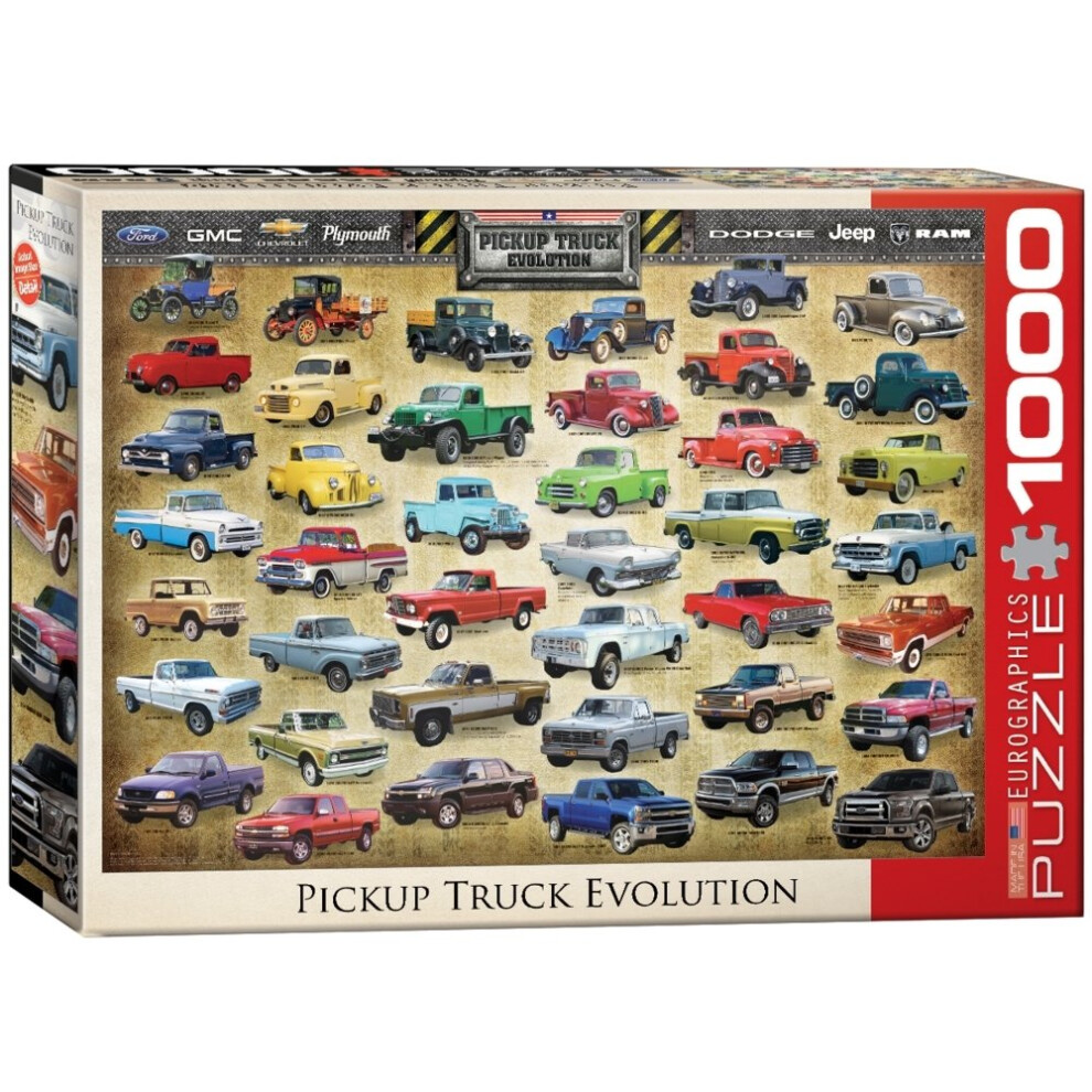 Eg60000681 - Eurographics Puzzle 1000 Pc - Pick Up Evolution