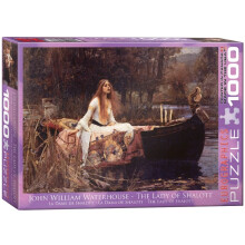 Eg60001133 - Eurographics Puzzle 1000 Pc - Lady of Shalott / Waterhouse