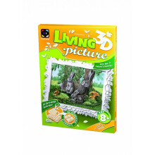 Elf956023 - Fantazer 3d Living Picture - Hare's Family