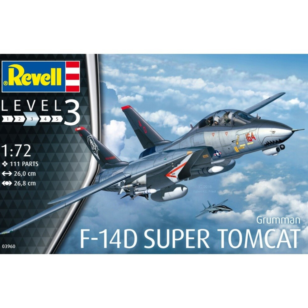 Rv03960 - Revell 1:72 - F-14d Super Tomcat