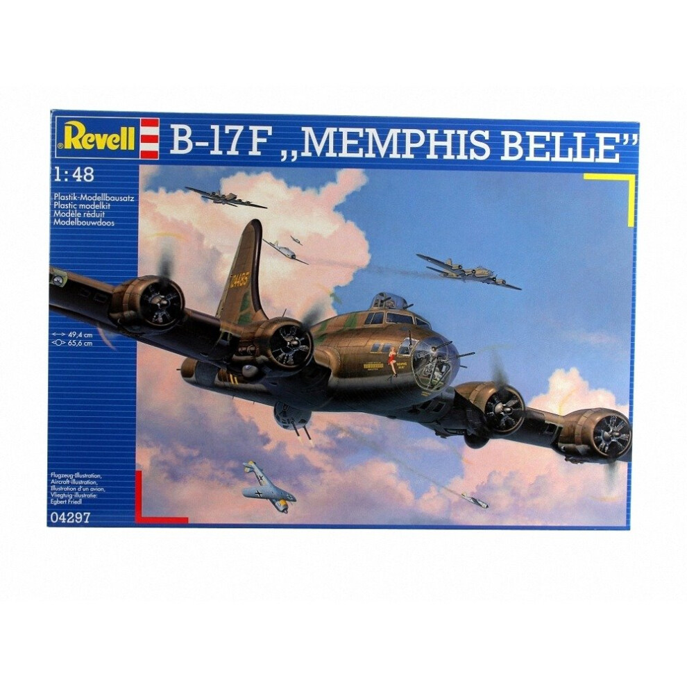 Rv04297 - Revell 1:48 - B-17f Memphis Belle