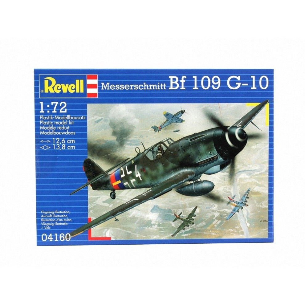 Revell Rv04160 - 1:72 - Messerschmitt Bf 109 G-10