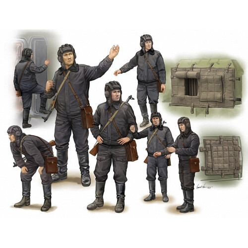 Tru00434 - Trumpeter 1:35 - Soviet Soldier - Scud B Crew