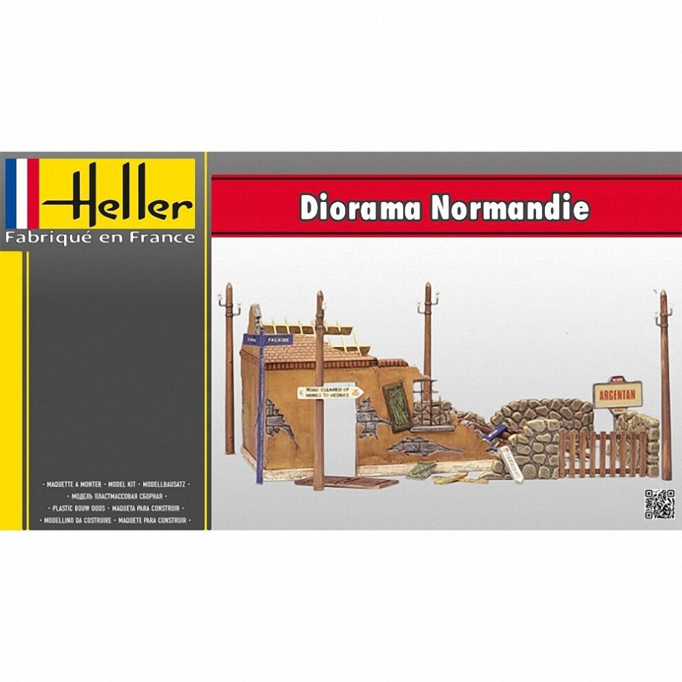 Hel81250 - Heller 1:35 - Normandy Ruin Diorama