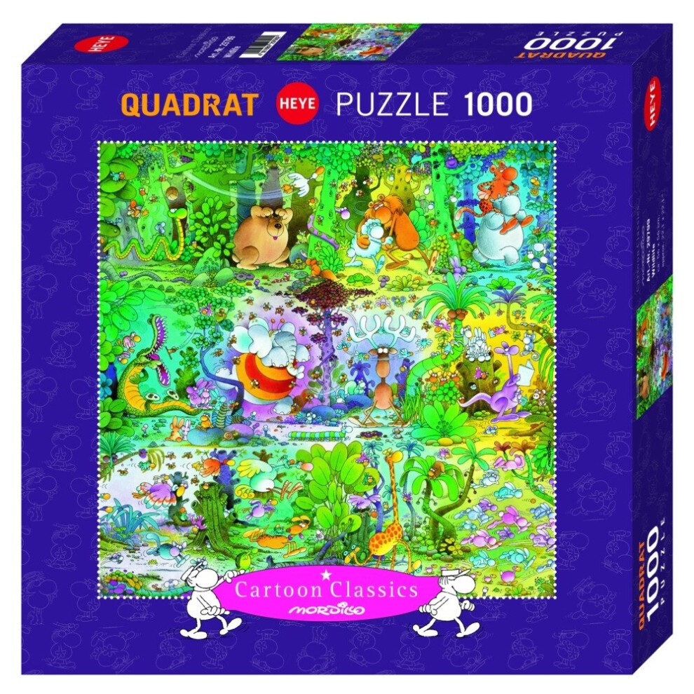 Hy29799 - Heye Puzzles - 1000 Pc Wildlife, Mordillo