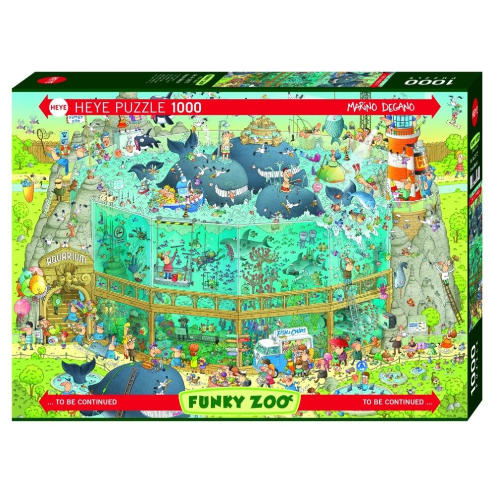 Hy29777 - Heye Puzzles - 1000 Pc - Ocean Habitat