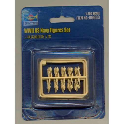 Trumpeter 1:200 - US Navy Andra Världskriget Figurer