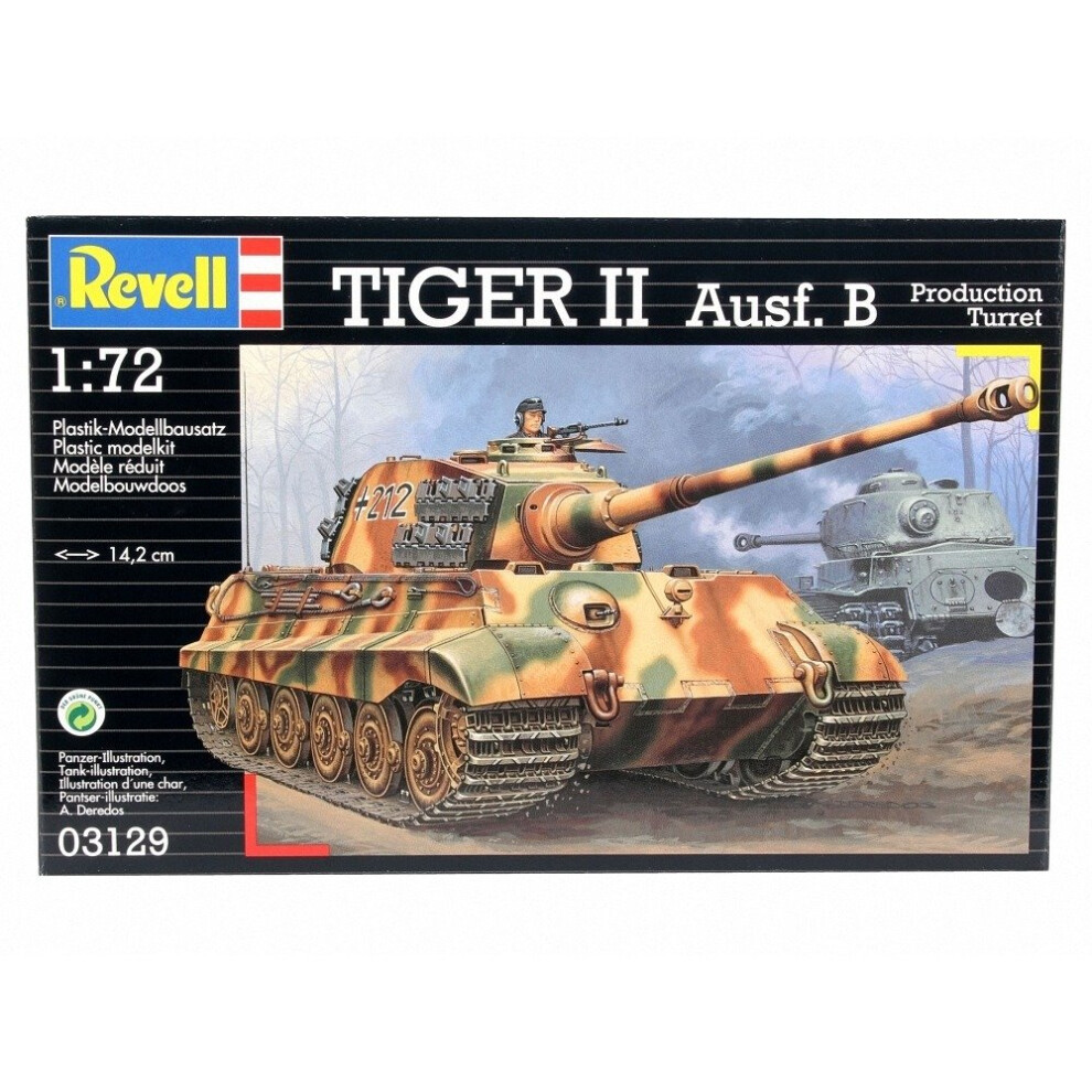 Revell Rv03129 - 1:72 - Tiger Ii Ausf. B