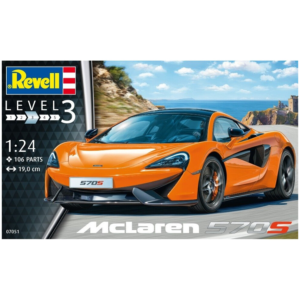 Mclaren 570S Car Model Kit