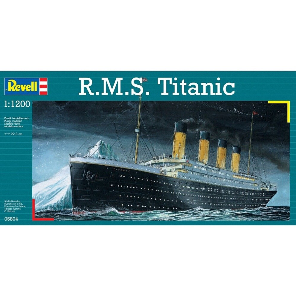 Revell - R.M.S. Titanic 1:1200 Model Kit - REV05804 - Image 4