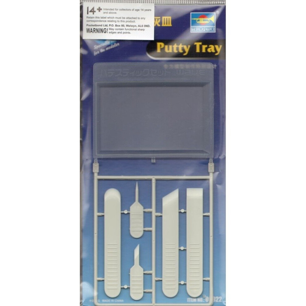 Tru09922 - Trumpeter Tools - Putty Tray-image-OPC-P6TFGK-NEW