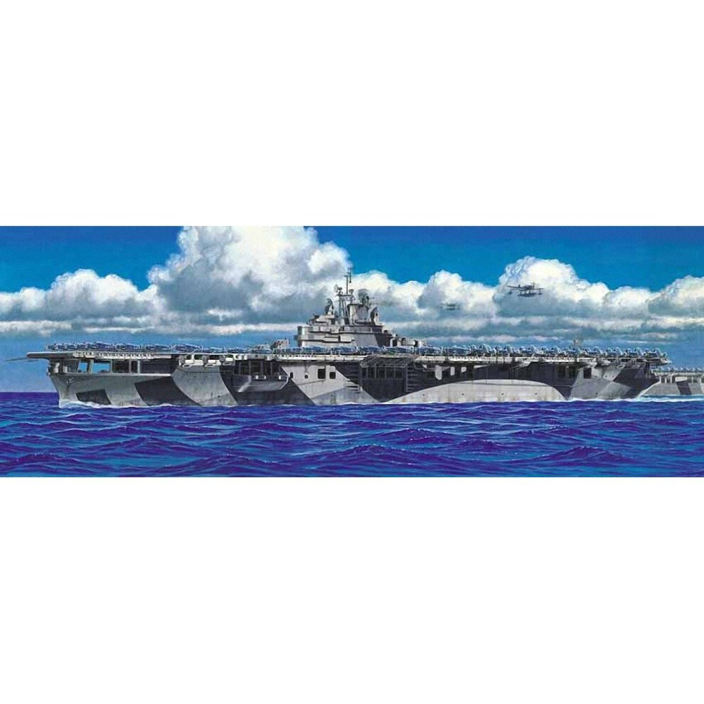 Tru05603 - Trumpeter 1:350 - Us Aircraft Carrier Cv-10 Yorktown 1944