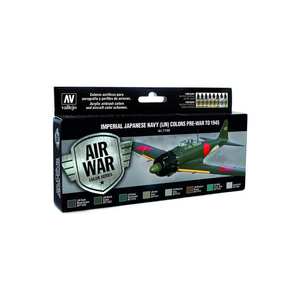 Val71169 - Av Vallejo Model Air Set - Imperial Japanese Navy