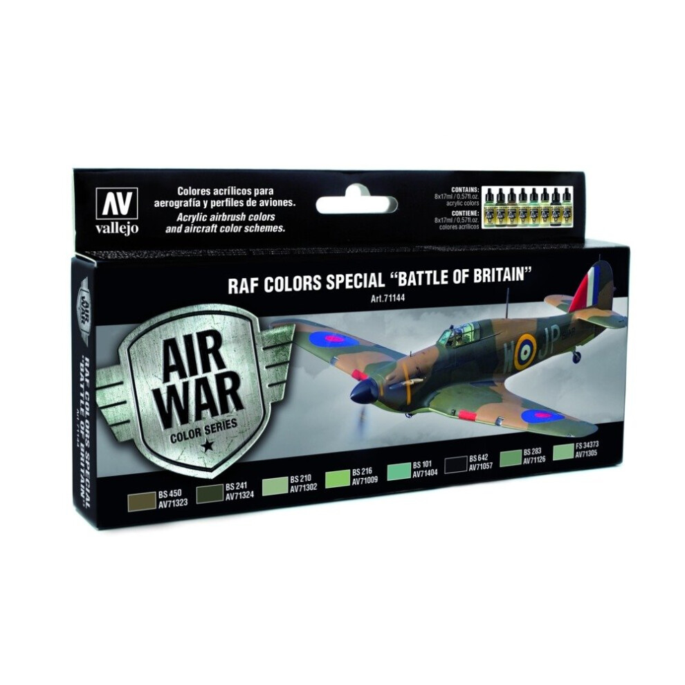 Val71144 - Av Vallejo Model Air Set - Battle of Britain" Wwii