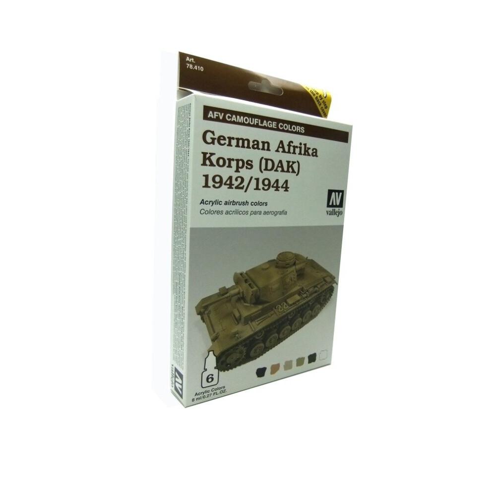 Val78410 - Av Armour Set - Afv German Afrika Korps 1942/44 (dak)