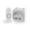 Honeywell Wireless Plug-in Doorbell with Sleep Mode, Nightlight and Push Button  White 1