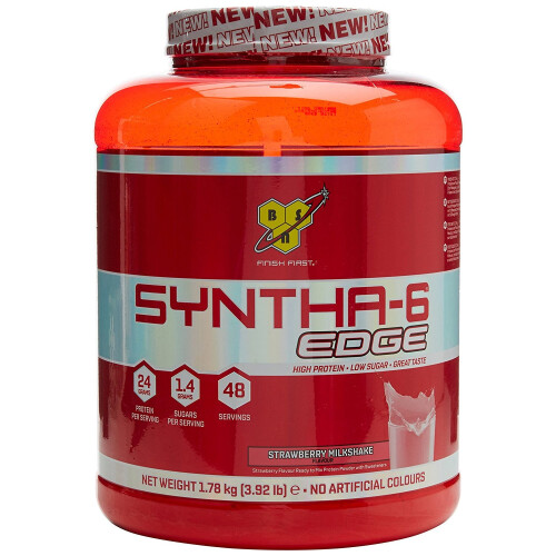 BSN (48 Servings, Strawberry Milkshake) BSN Syntha-6 Edge Protein Powder