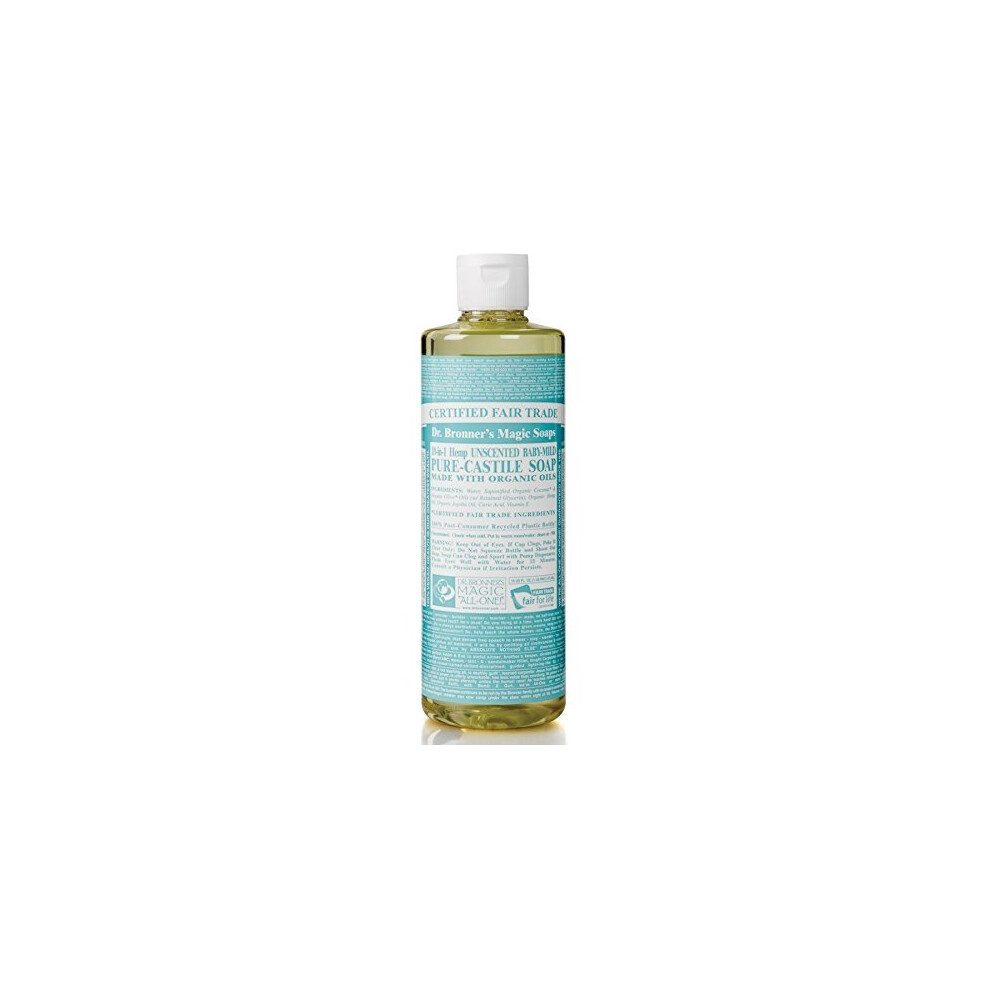 Dr Bronner | Organic Castile Liquid Soap - Baby Unscented 237Ml Dr Bronner's