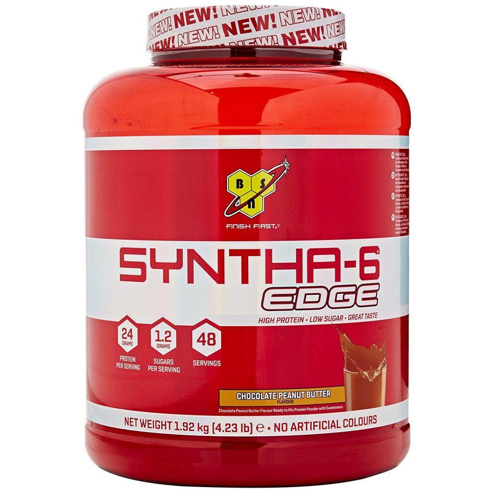 (48 Servings, Chocolate Peanut Butter) BSN Syntha-6 Edge Protein Powder