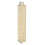 Premier Housewares 10 Section Hanging Shoe Organiser - Cream 1