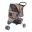 PawHut (Brown) Pawhut Dog Pushchair | Pet Stroller 2
