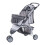 PawHut (Grey) Pawhut Dog Pushchair | Pet Stroller 4