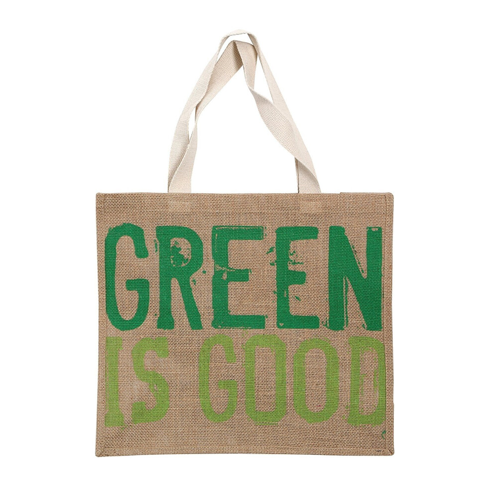 Green Is Good" Shopping Bag