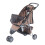 PawHut (Brown) Pawhut Dog Pushchair | Pet Stroller 3