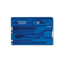 Coltello Svizzero tascabile Victorinox 0.7122.T2 - Blu Trasparente - Acciaio Inossidabile - 82 mm x 54.5 mm x 4.5 mm