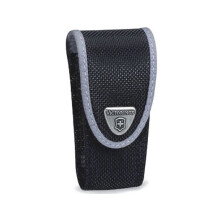 (Black (2-4 Layer)) Genuine Victorinox Holster - Swiss Army Knife Belt Pouch - Various Colours