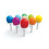 Zoku (Mini 9 Pops - Red) Zoku Slow Pops Silicone Ice Lolly Moulds 5