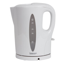 (White) Igenix IG7280 Cordless Jug Kettle 2200 W, 1.7 Litre