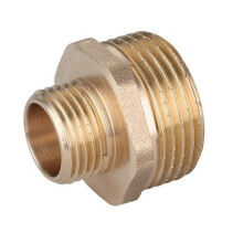 (3/4" x 3/8") 3/8" 3/4" 1/2" 1" Bsp Male Thread Pipe Reducer Nipple Brass Fittings Couplings