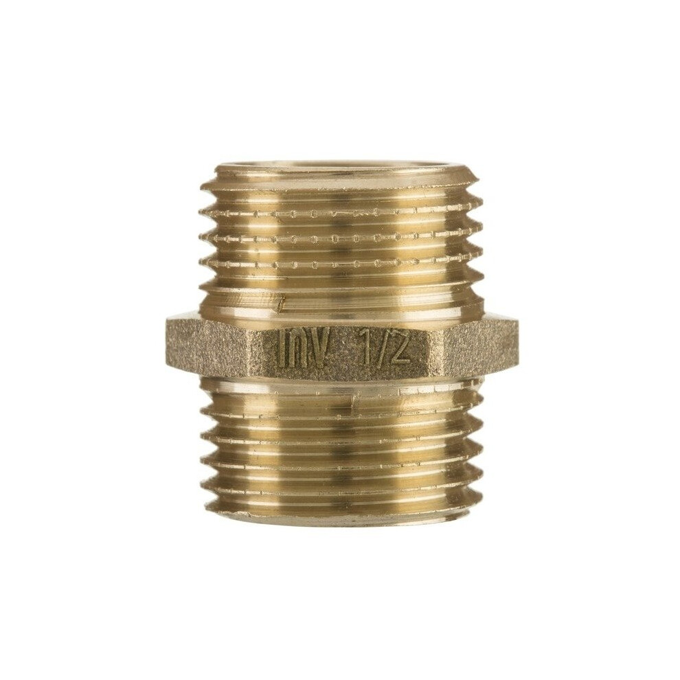 (3/4" X 3/4") 1/2" 3/4" 1" Bsp Male Thread Pipe Connection Nipple Union Joiner Fitting Brass 5907798779642