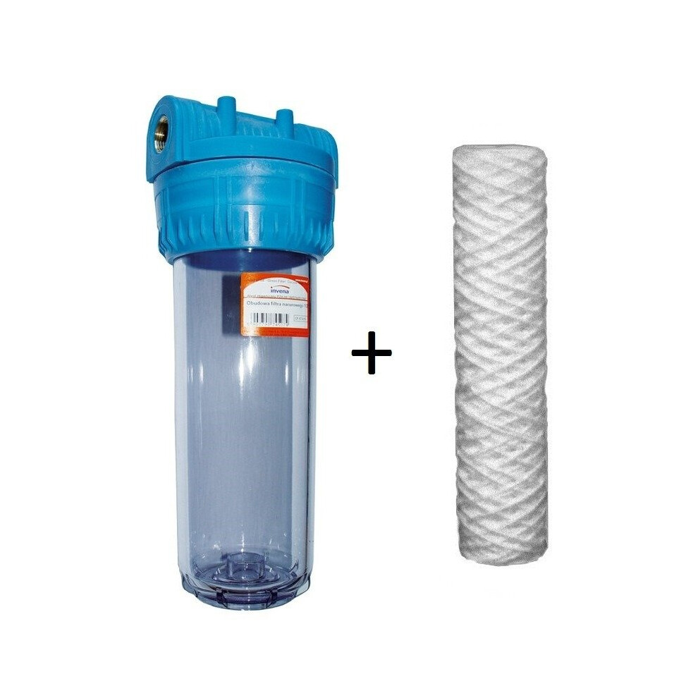 (3/4", Filter) 3/4" 1" Bsp Whole House Water Purifier Filter System Kit with Filters Included