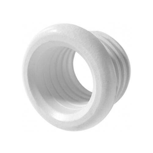 (50mm x 40mm) Polypipe Boss Pipe Rubber Connector Pushfit Waste Adapter White Various Sizes on OnBuy