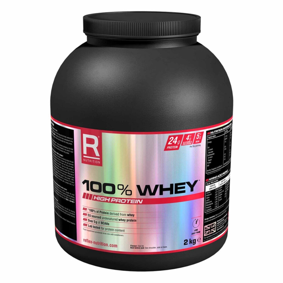 Reflex Nutrition (Chocolate Perfection) 100% Whey Protein - 2Kg