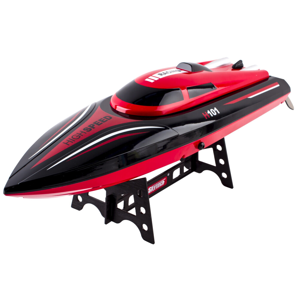 (Red) deAO Toys Radio Controlled 2.4GHz Toy Racing Boat