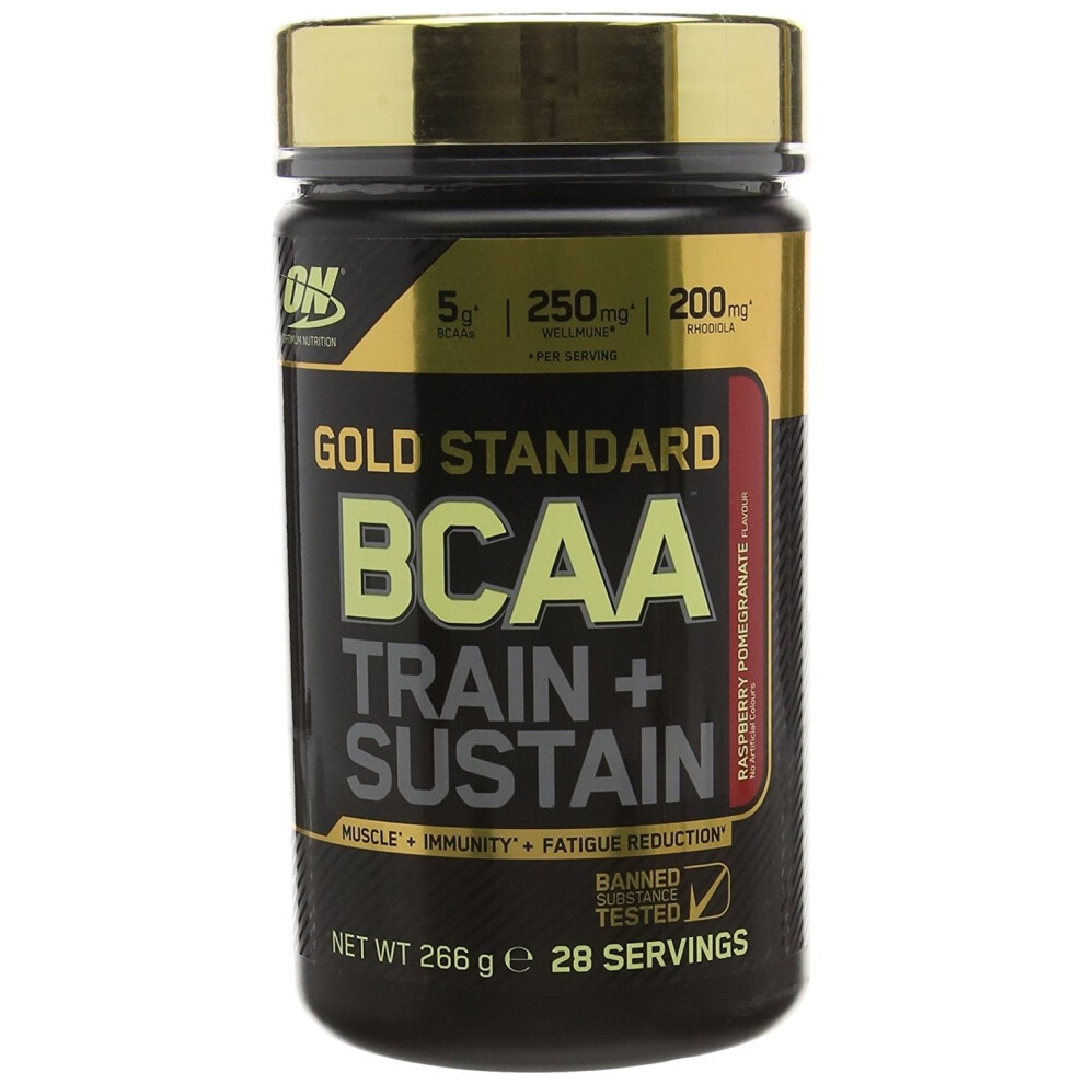 (Raspberry Pomegranate) Optimum Nutrition Gold Standard Bcaa - 266g 