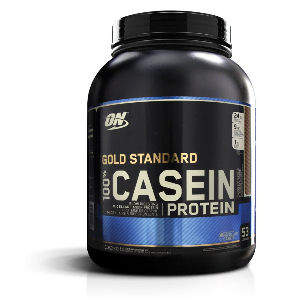 (Creamy Vanilla, 1.82kg) Optimum Nutrition Gold Standard 100% Casein