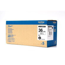 Brother gelamineerde linten - 5-pack - 36 mm breed