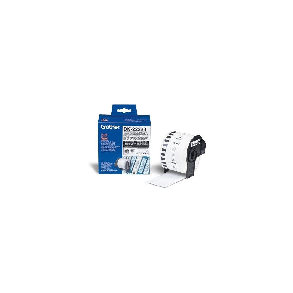 Brother DK-22223 White DK printer label