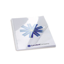 GBC HiClear Binding Covers A5 PVC 240 Micron Clear (100) binding cover