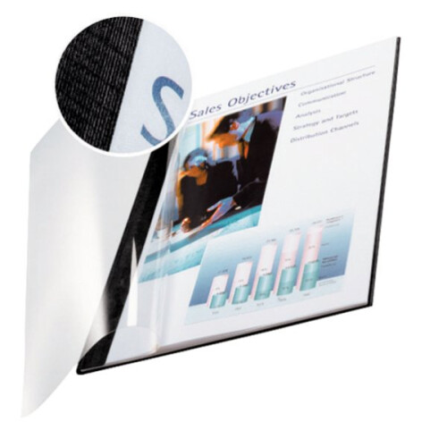 Leitz Soft Covers Black binding cover