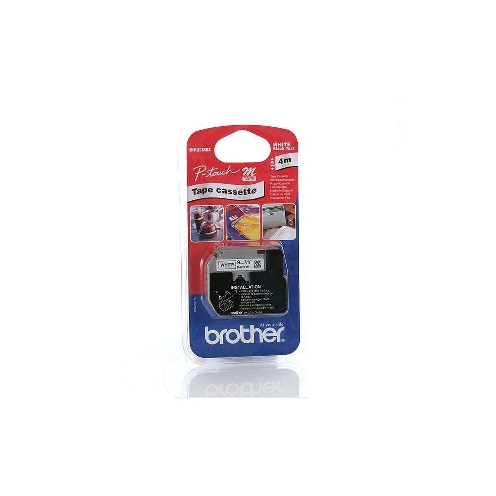 Brother MK221SBZ Labelling Tape (9mm) M label-making tape