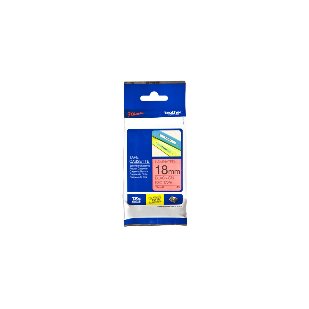 Brother Laminated Tape 18Mm Label-Making Tape